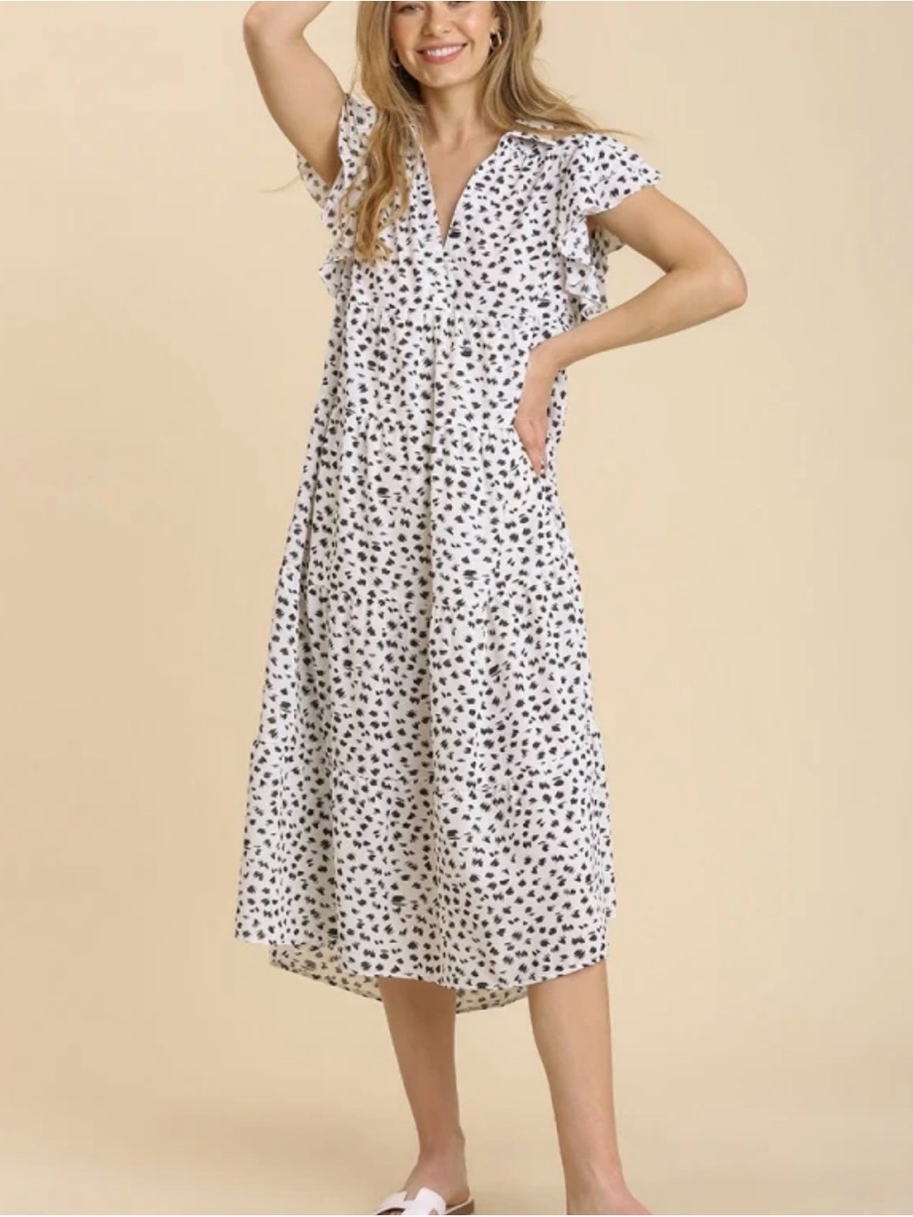 UMGEE USA MIDI DRESS - size 2xl